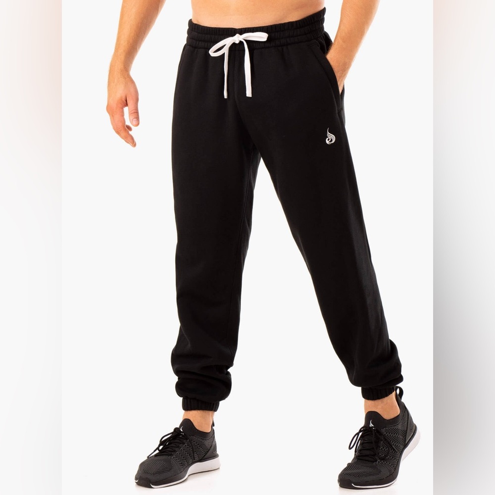 Ryderwear - Men’s Recharge Relaxed
Track Pants Joggers - Black - Medium